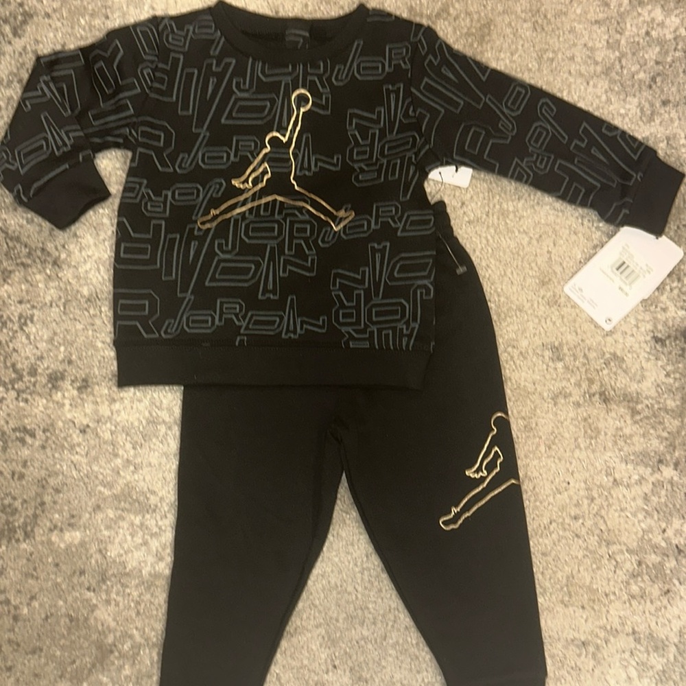Jordan 2 piece set NWT size 18mths